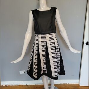 Handmade Piano Dress, VGUC, Approximate Size S
